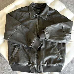 Wild fable faux leather jacket (bomber)